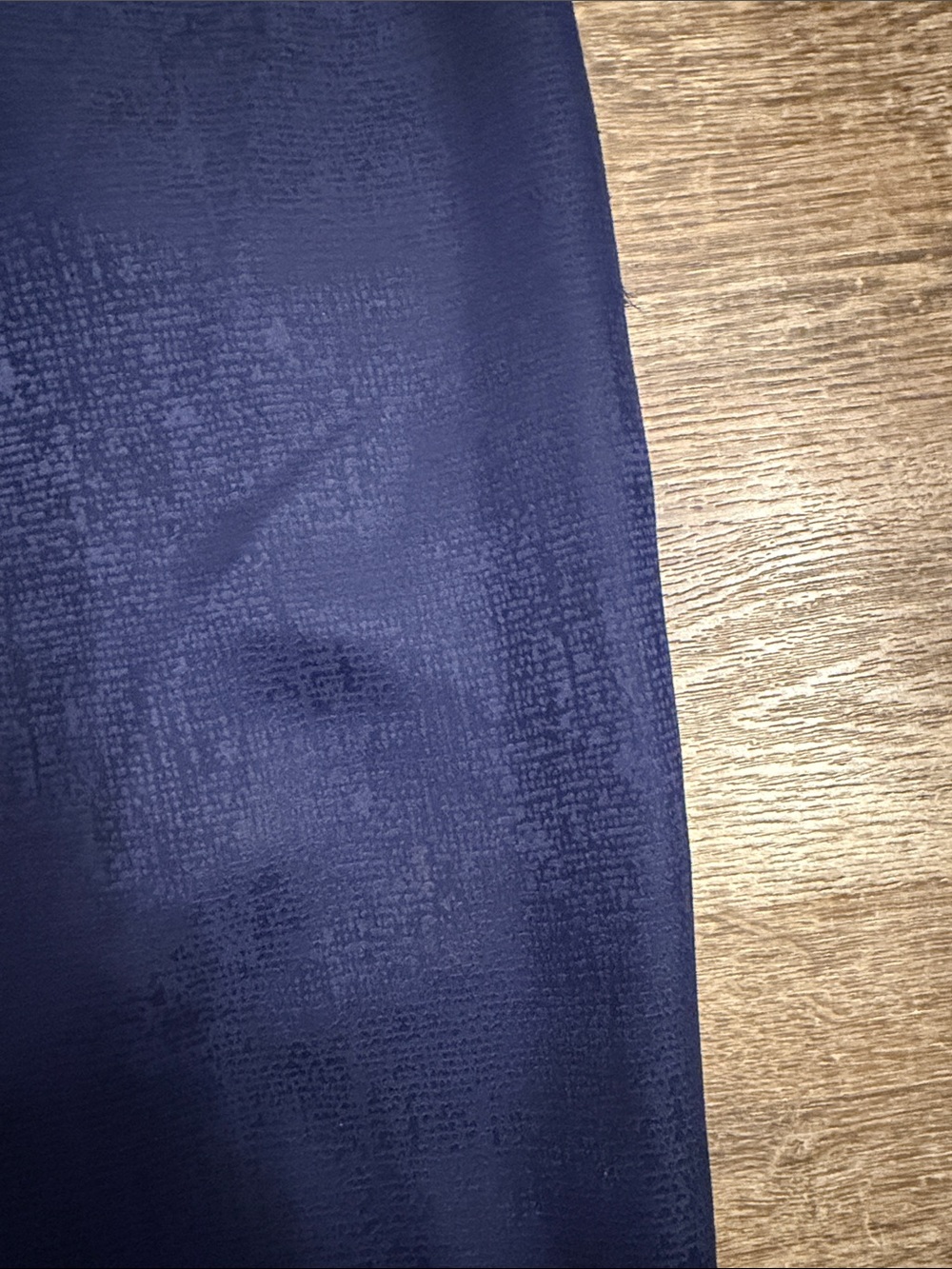 Vintage 100% Silk Navy Midi Pencil Skirt - Sleek Women's Workwear - Picture 5 of 8